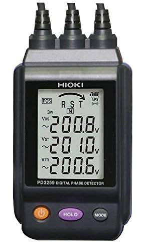 Amazon | HIOKI (日置電機) 電圧計付検相器 PD3259 金属非接触型